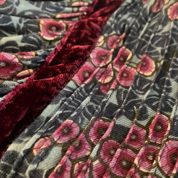 Zara Girls A/W 20 Collection Floral LUXE Dress - Picture 5 of 10